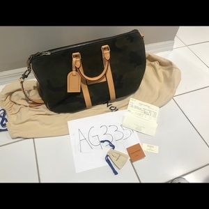 Supreme X Louis Vuitton Duffle Camo Bag